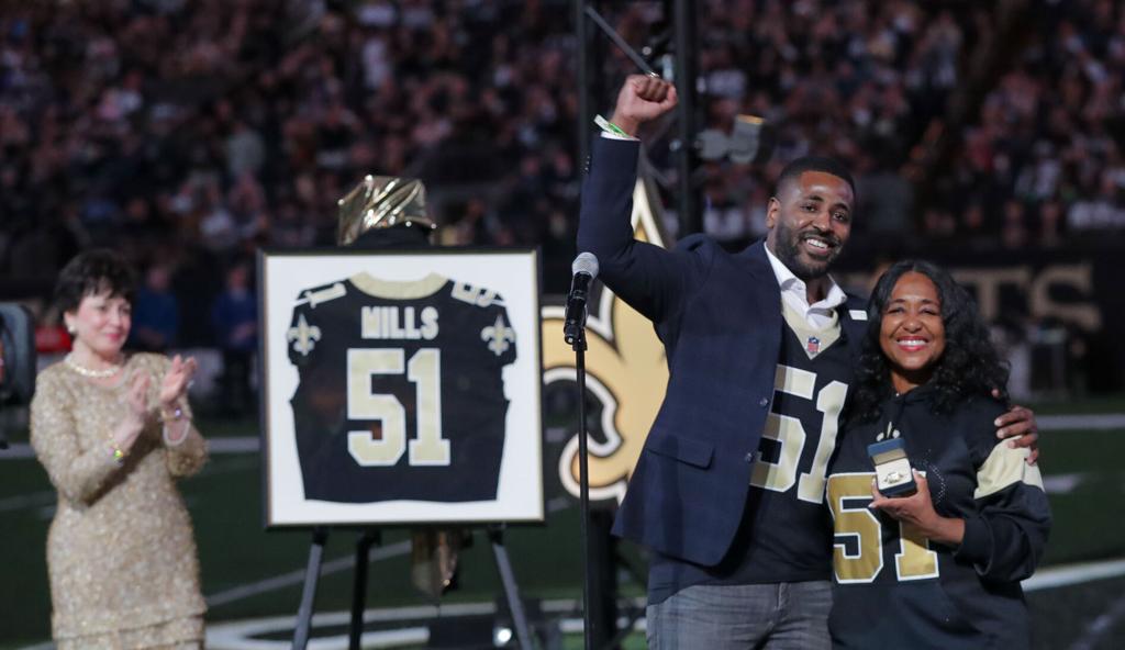 Saints to Induct 'Dome Patrol' Legend Sam Mills Into Ring of Honor - Sports  Illustrated New Orleans Saints News, Analysis and More