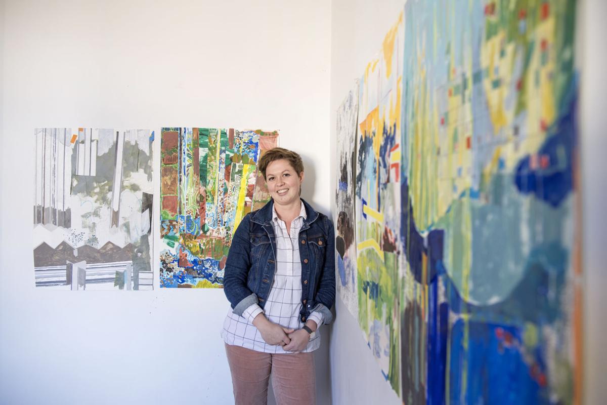 Artist uses abstract landscapes to explore New Orleans drainage crisis ...