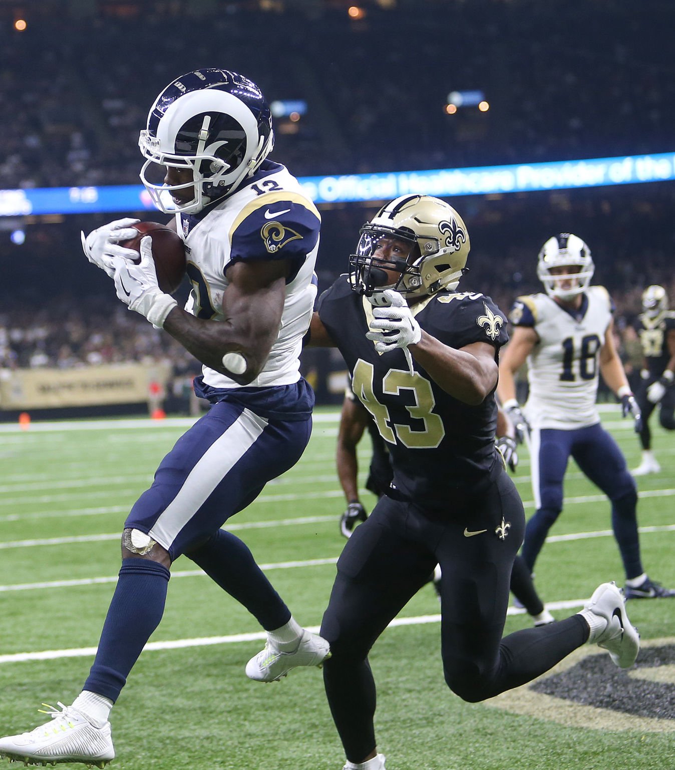 Wednesday's NFL: WR Michael Thomas, Saints agree to $100M deal