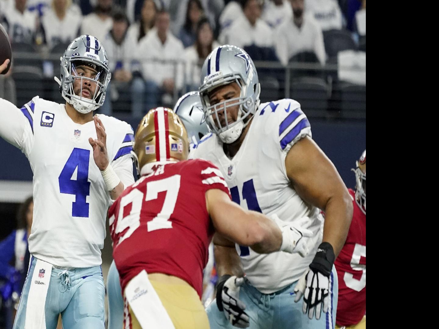 NFC Divisional Round preview: Cowboys at 49ers pick, line, TV info and  trends, North of Boston Bets