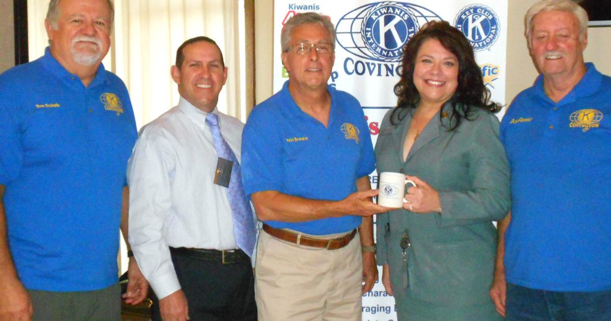 Kiwanis of Greater Covington hears from parish clerk of court St Kiwanis of Greater Covington hears from parish clerk of court St
