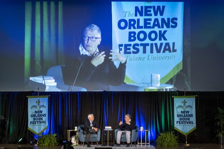Bill Gates at Tulane book festival Books