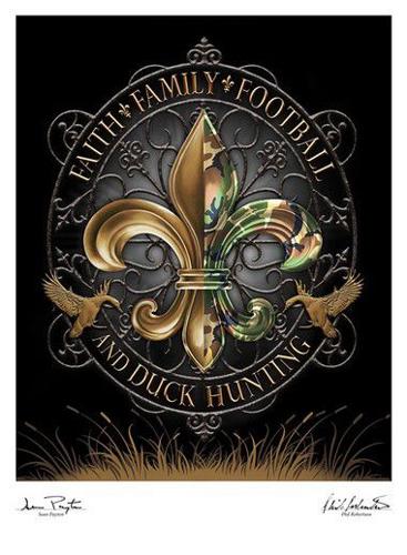 Authentic Street Signs New Orleans Saints Metal 12-Inches H x 12-Inches W Sports Metal Sign