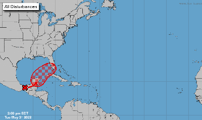 NHC 5-Day Tropical Weather Outlook
