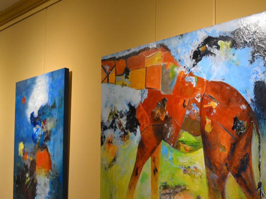 N O Artists Showcase Their Talents In The Abstract One Tammany