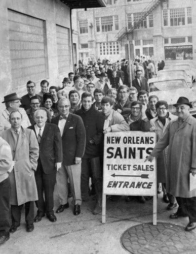 Saints season ticket holders added to 50-year monument