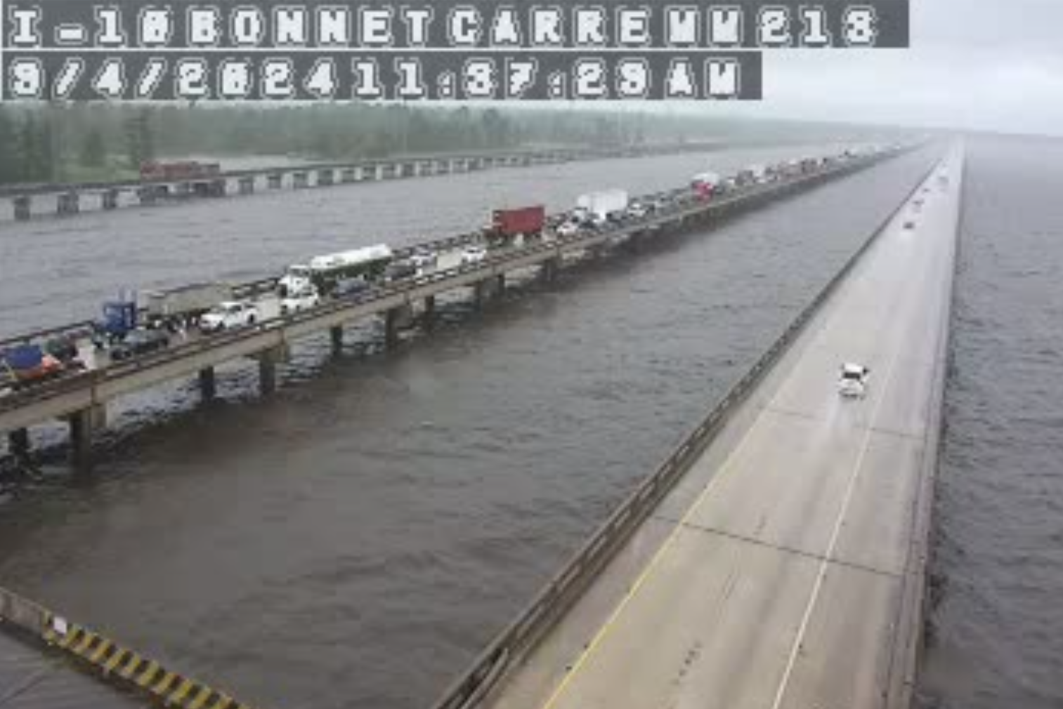 Crash Causes Major Delays On Bonnet Carre Spillway Bridge | Traffic ...