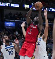 Zion Williamson notches new season-high as Pelicans respond with win over Timberwolves