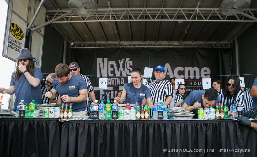 Could you eat 480 oysters in 8 minutes? The World Oyster Eating