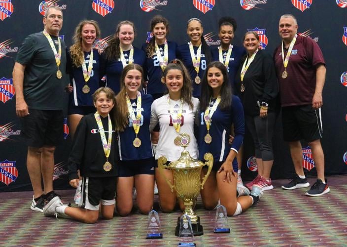 Going out on top Local 18U AAU volleyball team wins second straight