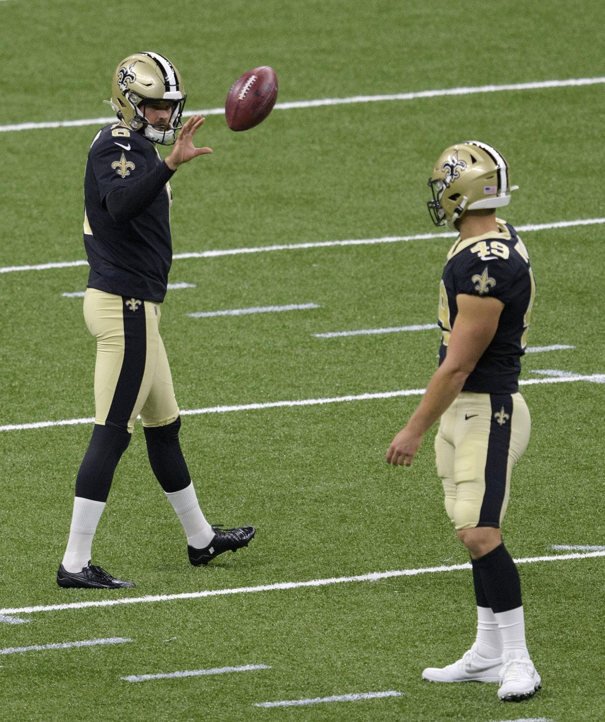 Saints punter Thomas Morstead 'almost ran me over on the sidelines
