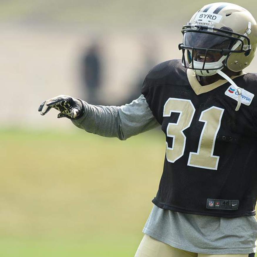 Jairus Byrd limited in his first practice, Saints