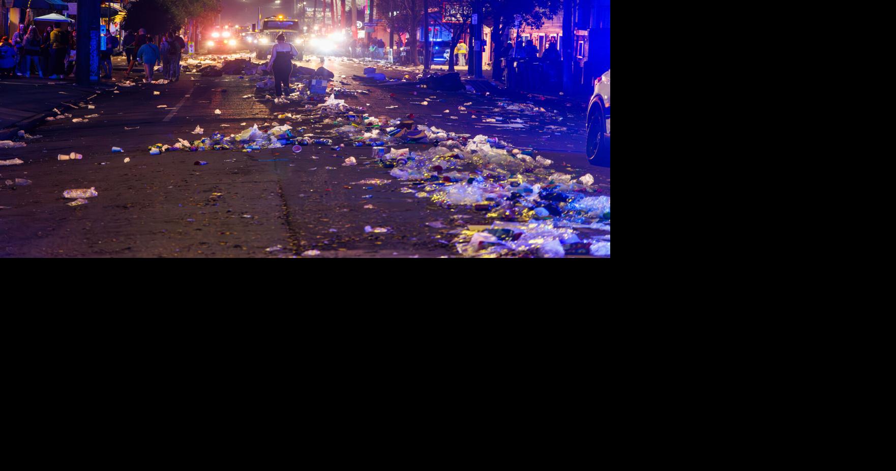 How many bottles, throws were recycled over Mardi Gras in New Orleans? See the numbers.