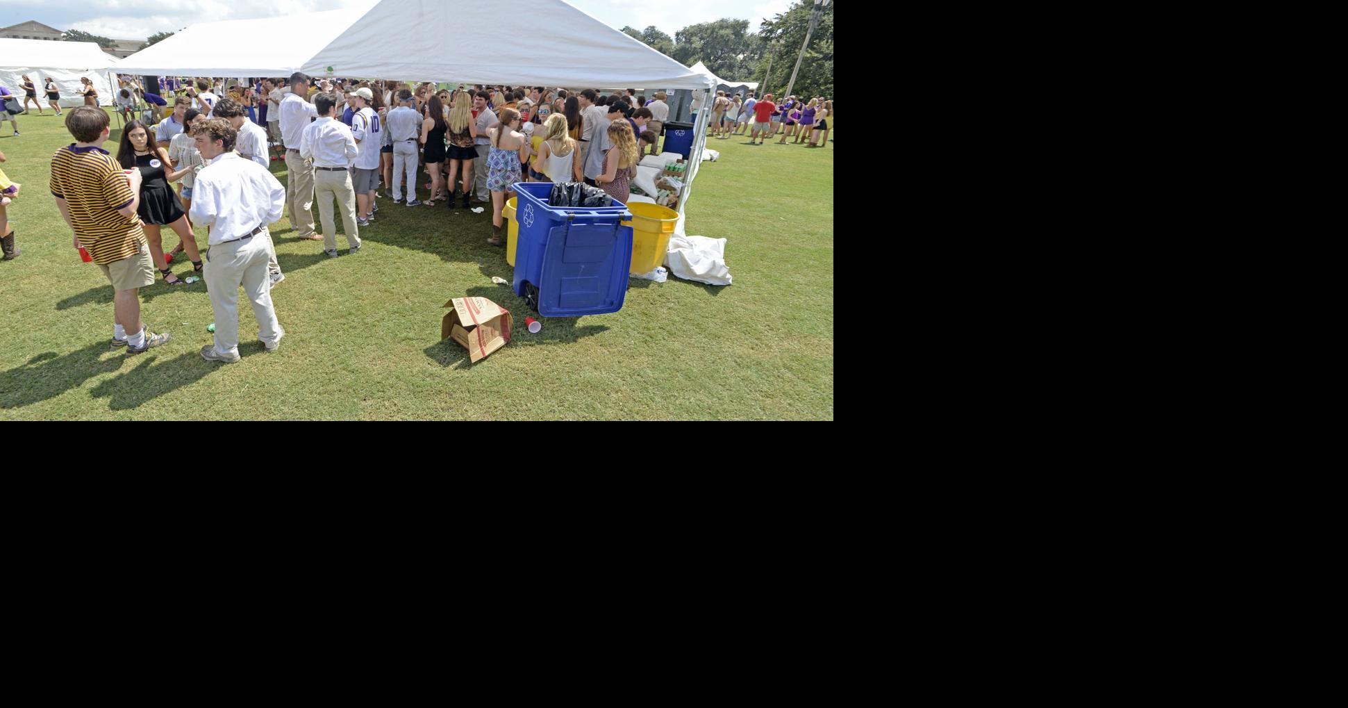 Check out new rules for LSU student groups tailgating at Parade Grounds