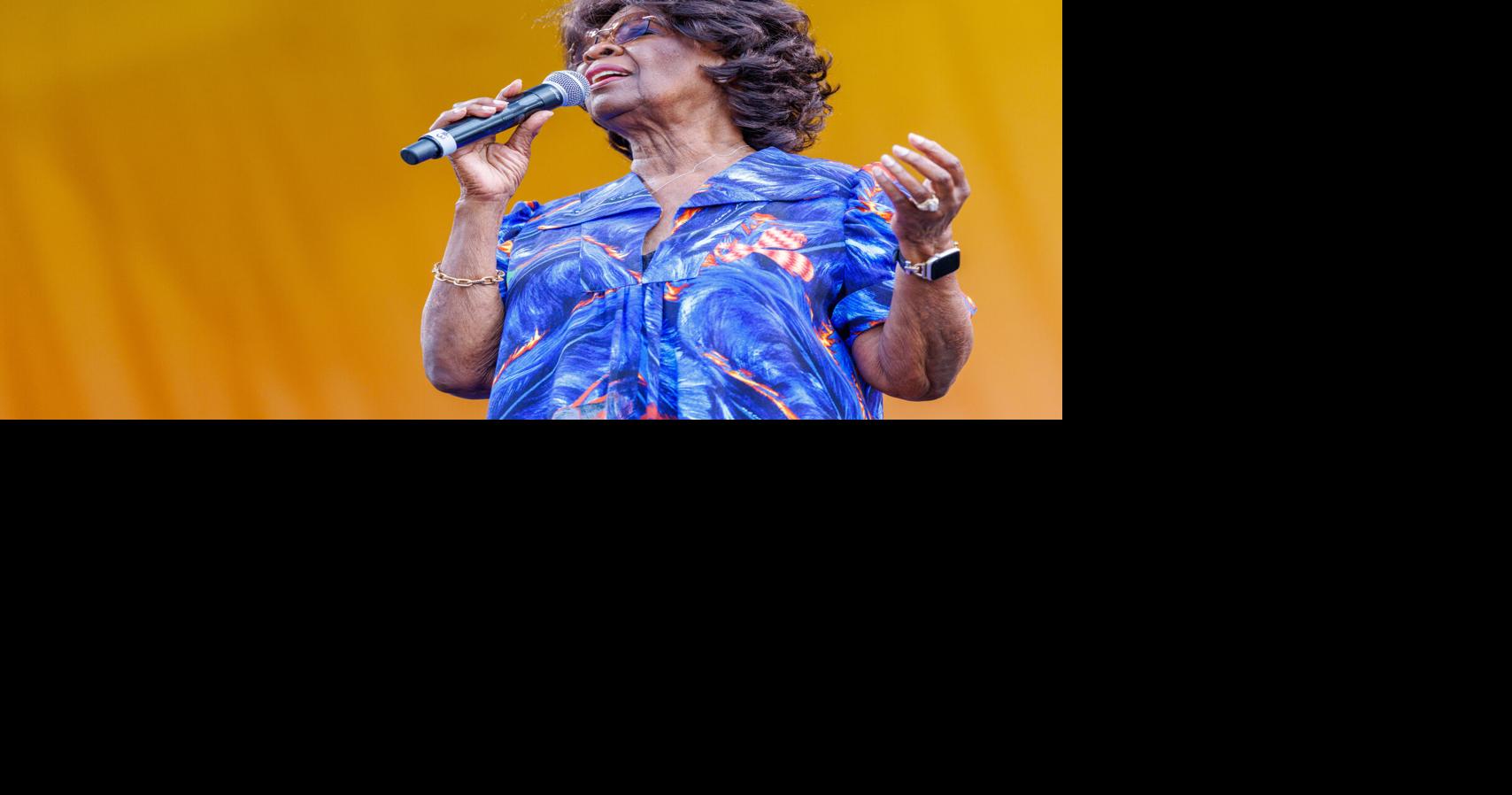 Jazz Fest royalty Irma Thomas sings, second-lines and jokes about getting older