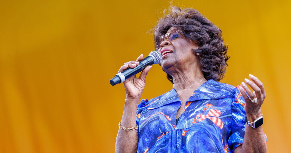 Jazz Fest royalty Irma Thomas sings, second-lines and jokes about getting older