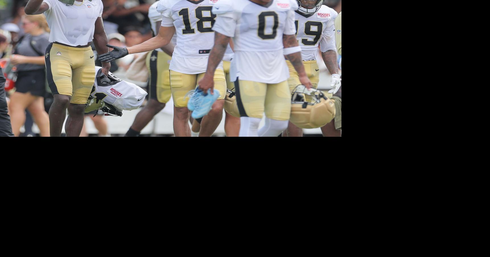 Saints camp observations: Yet another rookie pass catcher has an attention-grabbing day
