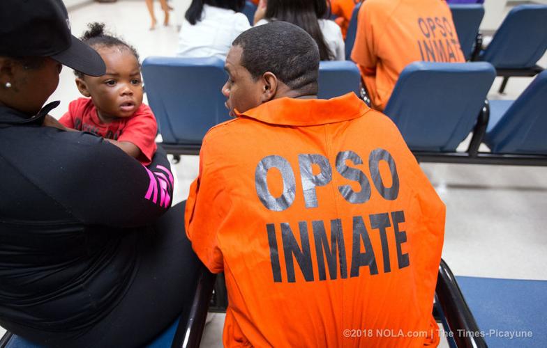 Orleans Parish inmates get surprise visit from family for good behavior