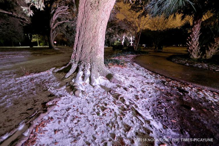 Wintry weather hits New Orleans live updates Weather