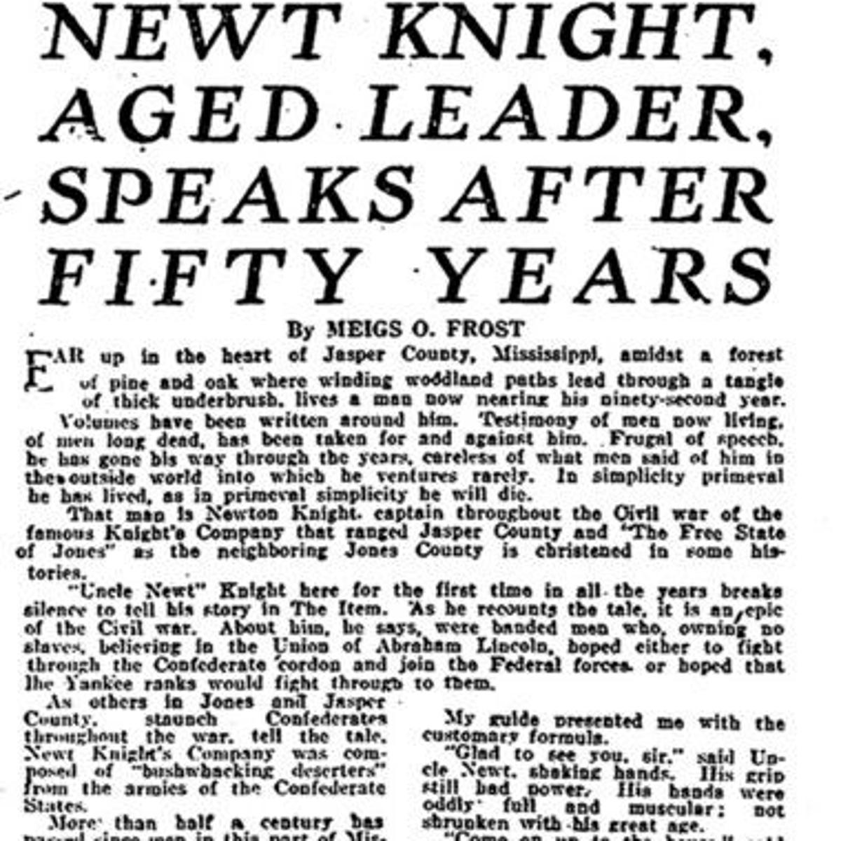 The true story of the Free State of Jones | Entertainment/Life