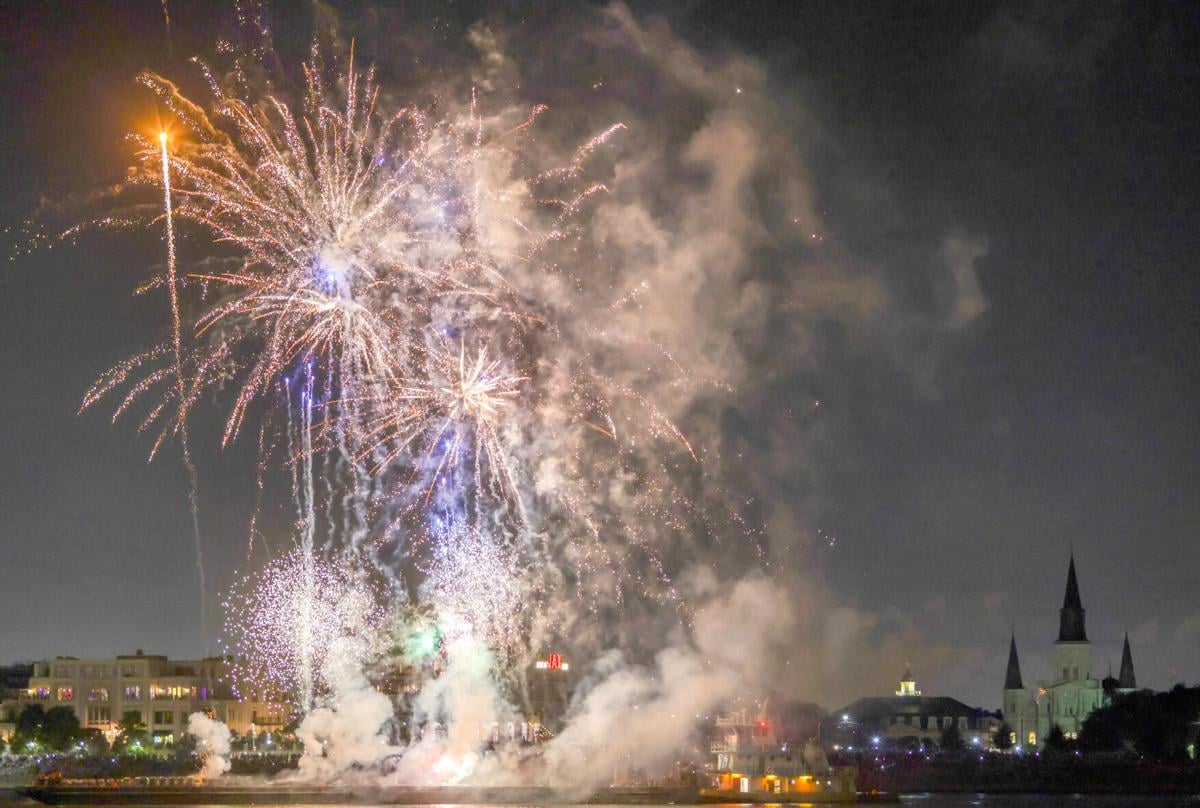 Photos 'Go 4th on the River' fireworks lit up the sky in New Orleans