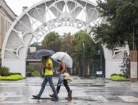 Tropical Storm Beta weakens overnight; heavy rainfall expected in Louisiana, Texas