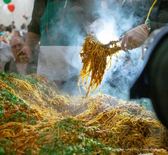 World s Largest Pasta Dish Is Devoured By Italian American St Joseph world-s-largest-pasta-dish-is-devoured-by-italian-american-st-joseph