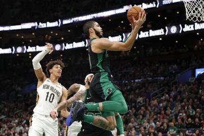 Tatum erupts for career-high 41 as Celtics pummel Pelicans in Boston | Pelicans | nola.com