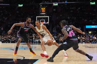 Pelicans Heat Basketball