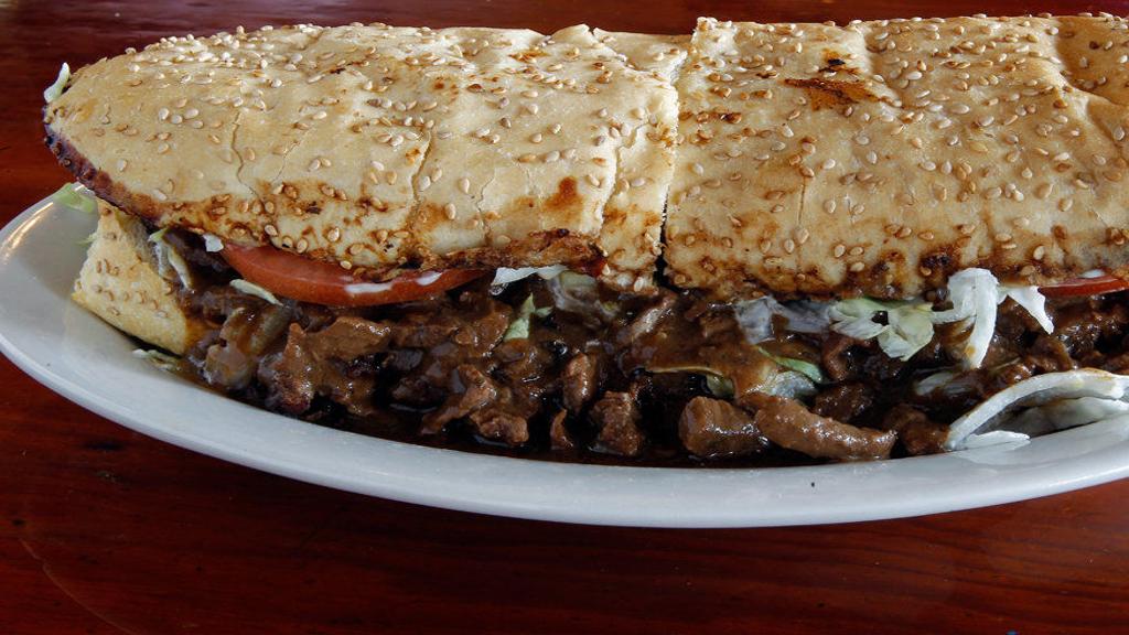 Best House Made Hot Roast Beef Po Boy! In St. Louis, MO