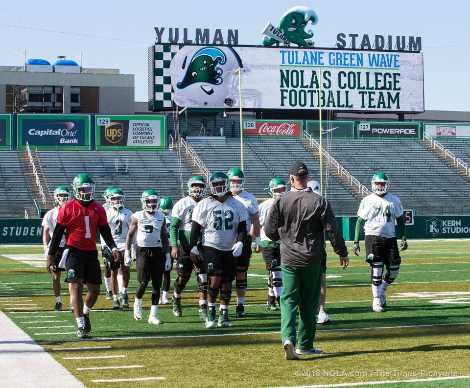 Tulane football 'in a pretty good place' as spring game nears Tulane