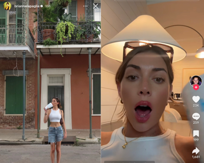 Brianna Chickenfry is in New Orleans for Zach Bryan concert