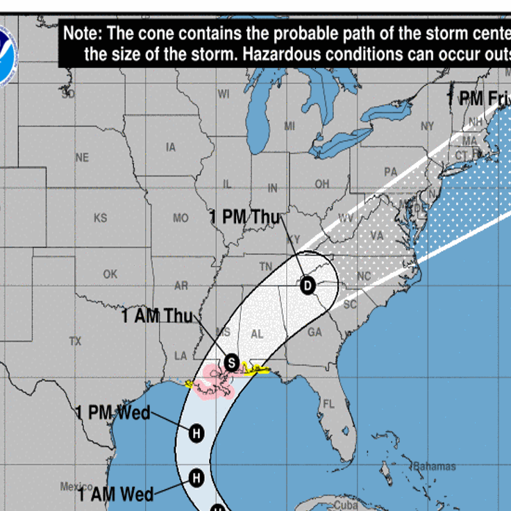 Hurricane Zeta To Become 5th Named Storm To Hit Louisiana In Unprecedented Season Environment Nola Com