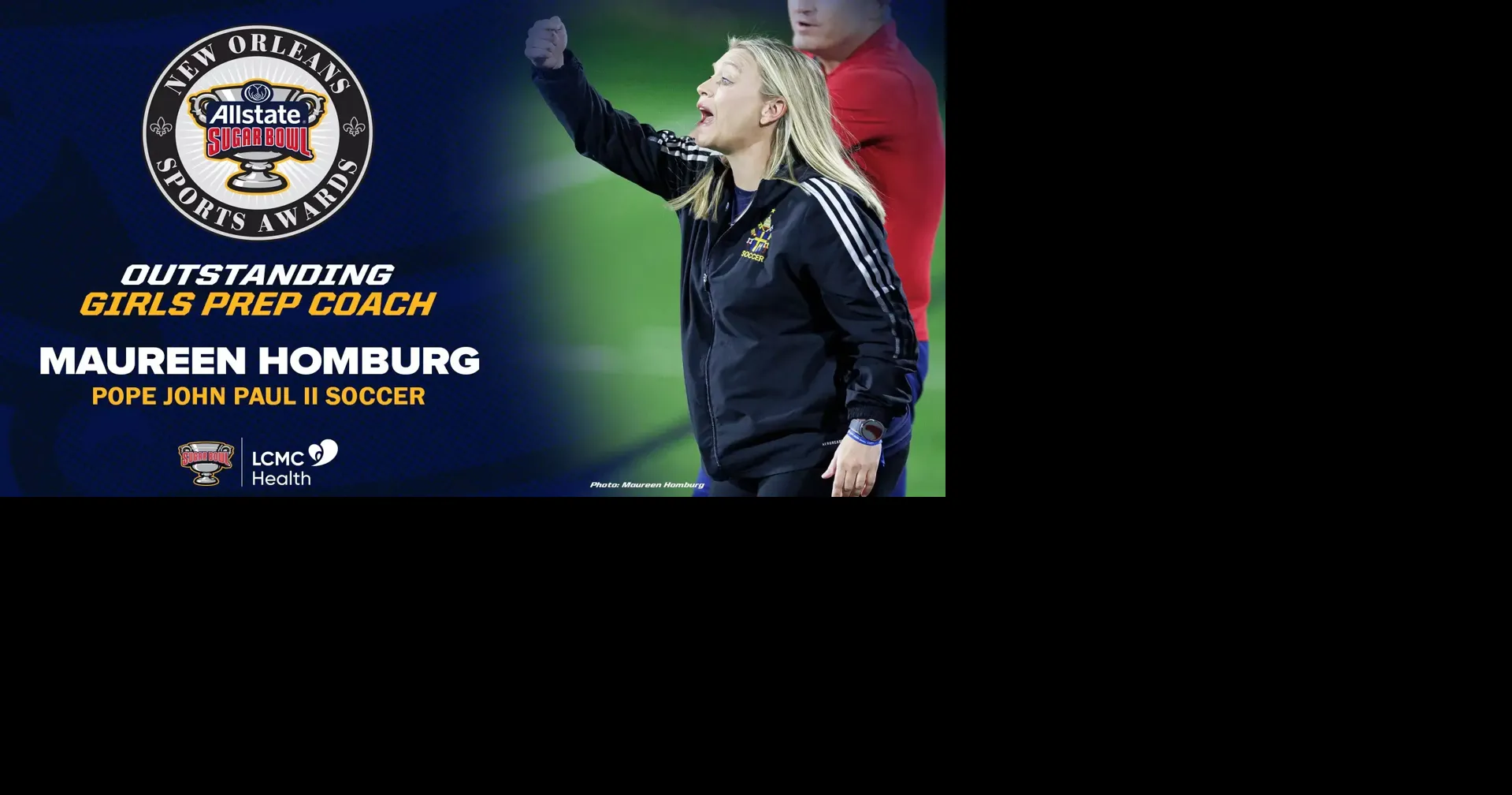 Homburg-Bupp named Allstate Sugar Bowl’s New Orleans Girls Prep Coach of the Year