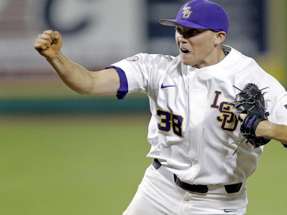 LSU's Zack Hess gets 'Wild Thing' nod from Charlie Sheen