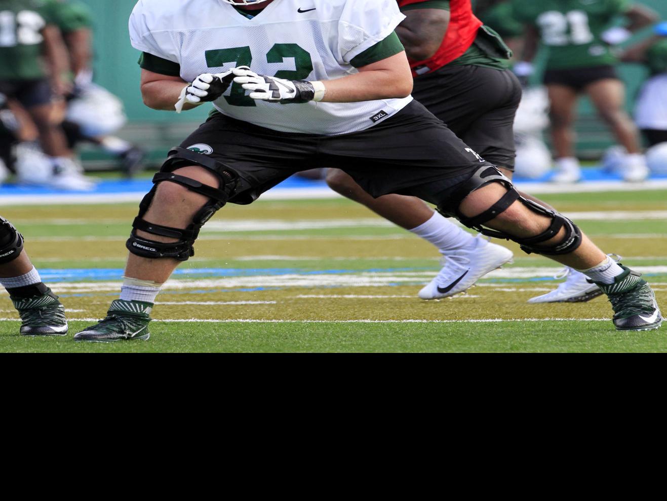 Tulane offensive lineman John Leglue shows smarts on and off the field, Tulane