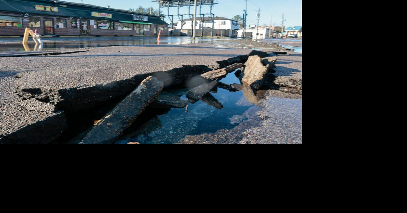 Boil water advisory expanded to CBD, Mid-City after extensive water main break on Claiborne