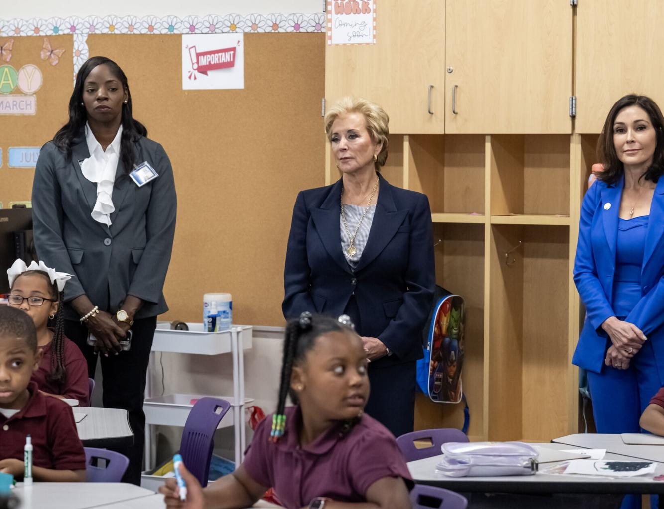 Secretary of Education Linda McMahon visits Louisiana | Education ...