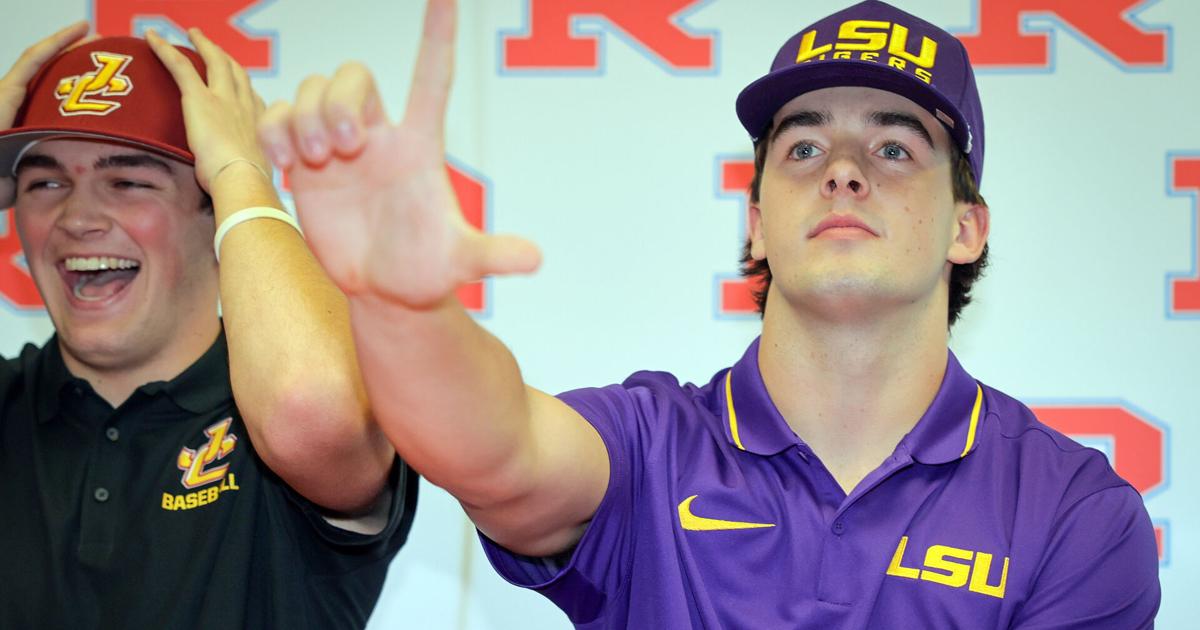 Photos: 3 Rummel baseball signings include LSU, Tulane — and a state ...