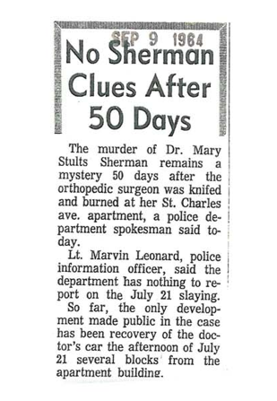 Do you remember the murder of Dr. Mary Sherman 50 years ago? | Crime ...