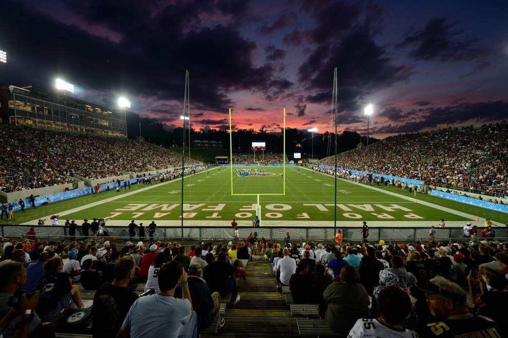 Fawcett to be renamed Tom Benson Hall of Fame Stadium