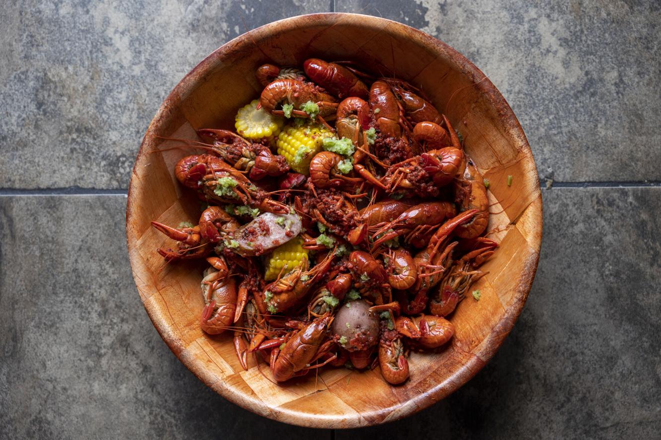 Ian McNulty Louisiana crab boil, Vietnamese flavor combine at this