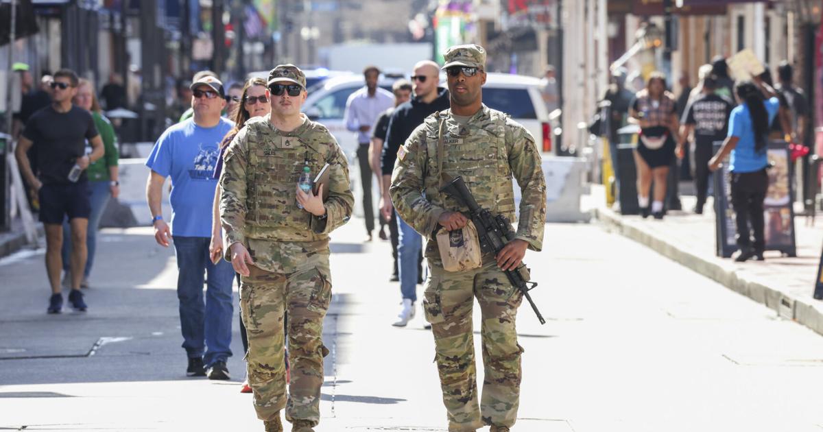 Louisiana National Guard meets with New Orleans police ahead of potential deployment