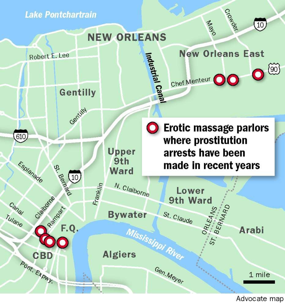 Erotic massage near Shreveport