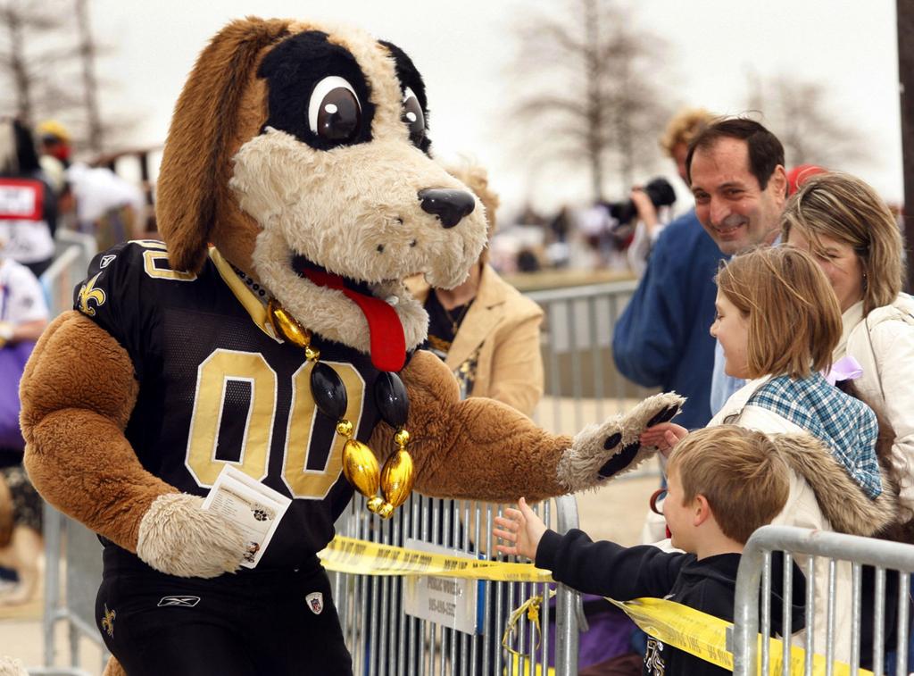 what is the new orleans saints mascot