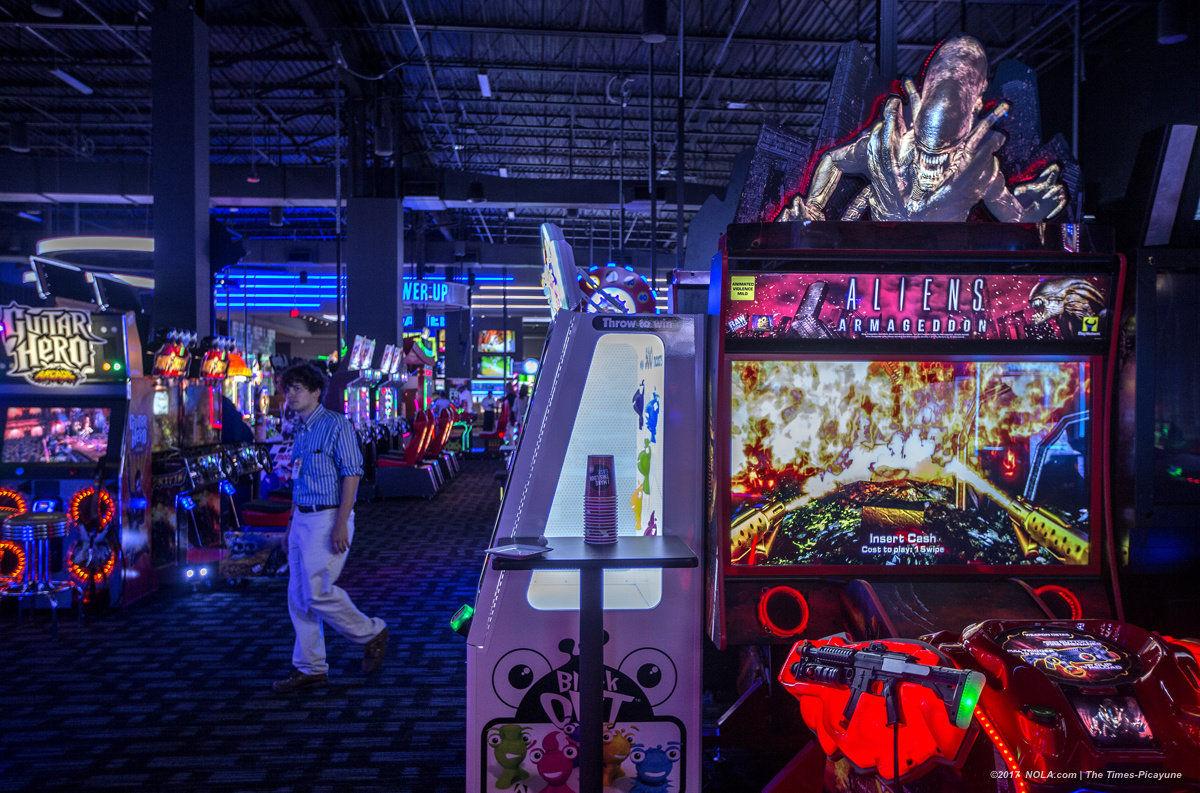 Take A Look Inside The New Dave Buster S In New Orleans