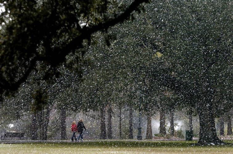 Has it ever snowed in New Orleans on Christmas Day? Weather