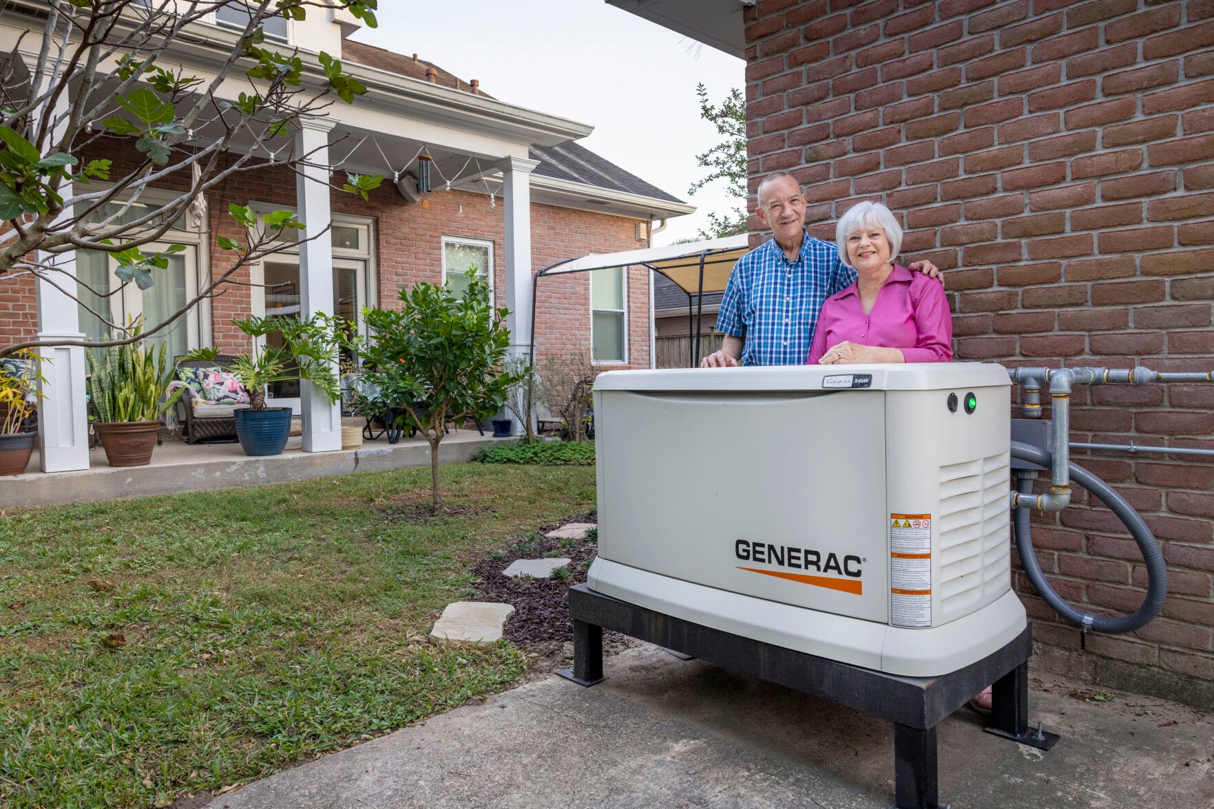 Generac generators store whole house