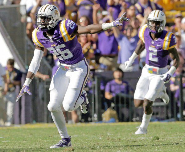 lsu white football helmet