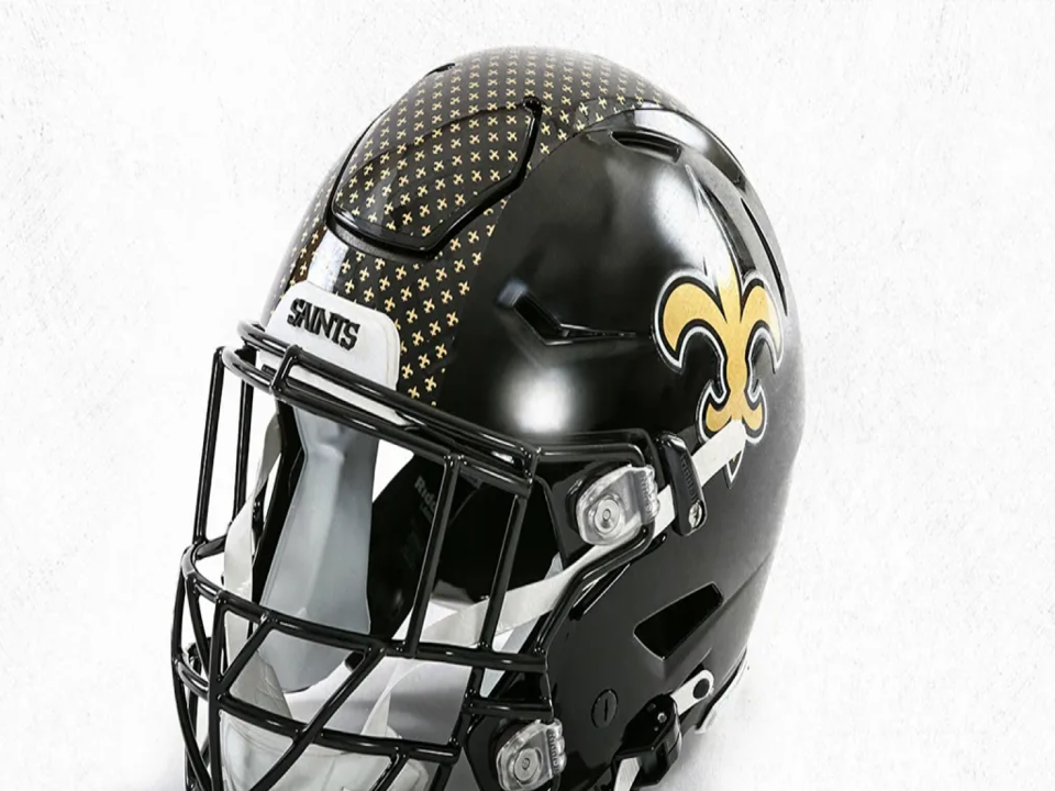 These Two Redesigned New Orleans Saints Helmets Are On Point